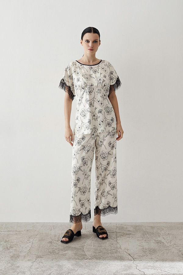 пижама с брюками женская laete (россия) (60570-5) Laete (Россия)